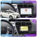 Штатная магнитола Lesko для Toyota Prius v (+) I Рестайлинг (ZVW40/41) 2014-2021 экран 9" 4/64 QLED CarPlay 4G Wi-Fi GPS 360 Prime