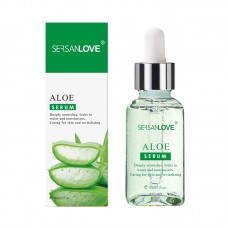 Сыворотка для лица SERSANLOVE Aloe Essence 30 мл с экстрактом алоэ