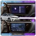 Штатная магнитола Lesko для Toyota Corolla XI (E160, E170) ver 2 2017-2019 экран 9" 4/64Gb 4G Wi-Fi GPS Top