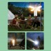 Подвесной кемпинговый фонарь X-Balog BL-YD2301 походный светодиодный LED фонарик складной водостойкий c зарядкой для телефона пластиковый