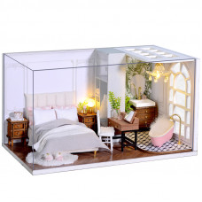 Кукольный дом конструктор DIY Cute Room QT-011-B Lazy Daily