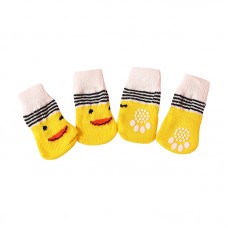 Носки для собак DT812 с нескользящими накладками согревающие Утка L Носки для собак DT812 с нескользящими накладками согревающие Утка L