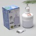 Подвесной кемпинговый фонарь лампа X-Balog HY-801 походный светодиодный LED фонарик USB аккумуляторный пластиковый