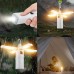 Подвесной кемпинговый фонарь X-Balog BL-YD2301 походный светодиодный LED фонарик складной водостойкий c зарядкой для телефона пластиковый