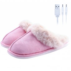 Домашние комнатные тапочки с подогревом A-231 USB  Pink Домашние комнатные тапочки с подогревом A-231 USB  Pink