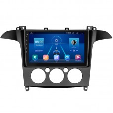 Штатная магнитола Lesko для Ford Galaxy II Рестайлинг ver 2 2010-2015 экран 9" 2/32Gb 4G Wi-Fi GPS Top