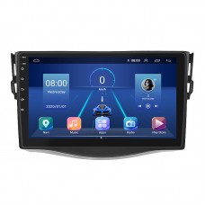 Штатная магнитола Lesko для Toyota RAV4 III (XA30) 2006-2012 экран 9" 4/64Gb 4G Wi-Fi GPS Top
