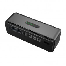 ИБП Andes Mini UPS для WI-Fi роутера 5V 9V 12V 10400 mAh с защитой от короткого замыкания