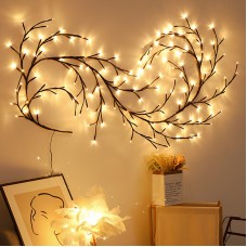 Светодиодная гирлянда ветка HS-0021 144 светодиода декоративное освещение USB с пультом управления 2,3 м Светодиодная гирлянда ветка HS-0021 144 светодиода декоративное освещение USB с пультом управления 2,3 м