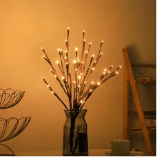 Светодиодные LED ветви HS-0017 60 светодиодов декоративное освещение на батарейках для дома 60 см Светодиодные LED ветви HS-0017 60 светодиодов декоративное освещение на батарейках для дома 60 см