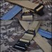 Ремень тактический нейлоновый Han-Wild с пряжкой Cobra 3,8 см Khaki