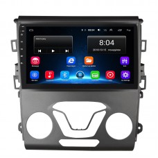 Штатная магнитола Lesko для Ford Fusion (North America) II Рестайлинг 2016-2020 экран 9" 2/32Gb Wi-Fi GPS Base