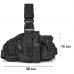 Кобура тактическая набедренная универсальная AOKALI Outdoor B38 Black