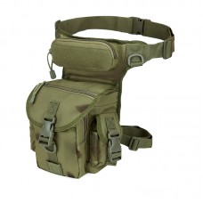 Сумка тактическая на бедро AOKALI Outdoor A90 Camouflage Green