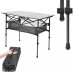 Стол складной S5424 120*65/70*55 см с карманом