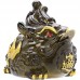 Фигурка для чайной церемонии ZBY-2407302 Жаба с монеткой меняющая цвет от горячей воды Gold Фигурка для чайной церемонии ZBY-2407302 Жаба с монеткой меняющая цвет от горячей воды Gold