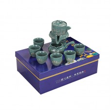 Набор для чайной церемонии для приготовления чая гайвань пиалы с чайником на 6 персон #16 Горный пейзаж