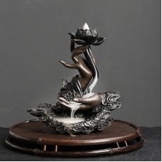 Подставка для благовоний JC2023041300002 Руки Будды с обратным потоком жидкого дыма держатель для ароматических палочек и конусов