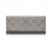Женский кошелек Prettyzys PT18-989 клатч с пряжкой повседневный Gray
