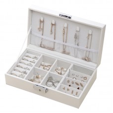 Шкатулка Casegrace SP-01155 для украшений и ювелирных изделий драгоценностей White Шкатулка Casegrace SP-01155 для украшений и ювелирных изделий драгоценностей White