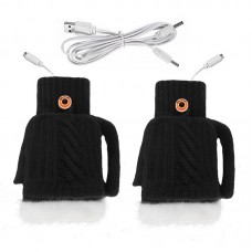 Женские варежки с подогревом от USB G-12 Black Женские варежки с подогревом от USB G-12 Black
