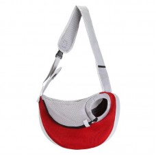 Слинг-переноска для котов и собак SY-2022-1024-93 Red L (47*14*29 см)