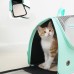 Рюкзак-переноска для кошек Moorpet 257711 Turquoise
