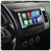 Штатная магнитола Lesko для Mitsubishi Outlander II 2005-2009 экран 9" 4/64Gb CarPlay 4G Wi-Fi GPS Prime