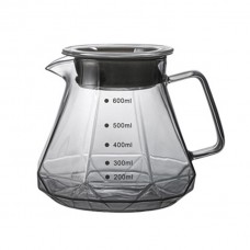 Сервер Choxila 11730 графин для приготовления кофе заварник для пуровера стеклянный 600 мл