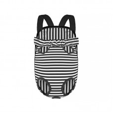 Рюкзак-кенгуру для животных DT834 Strip Black + White S