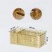 Настольная коробка-органайзер 3329 для салфеток прямоугольный пластковый 24*12*8.9 см Gold Настольная коробка-органайзер 3329 для салфеток прямоугольный пластковый 24*12*8.9 см Gold