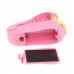 Мини-запайщик пакетов 2265 ручной на батарейках для хранения пищи Pink