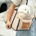 Переноска для животных S62 Beige автокресло для собаки кота на подлокотник портативное Big