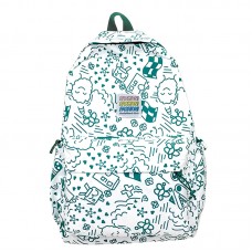 Рюкзак подростковый 5154 с рисунками 20-35 л Green Рюкзак подростковый 5154 с рисунками 20-35 л Green