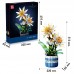 3D конструктор набор строительных блоков JIE-STAR 9033 Epiphyllum Bonsai 835 деталей пластиковый
