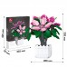 3D конструктор набор строительных блоков JIE-STAR 92363 Lily Azalea 698 деталей пластиковый