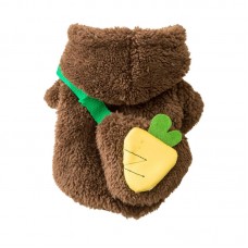 Свитер для собак и кошек Тедди 2011SXSL5932 с капюшоном утепленный Brown M Свитер для собак и кошек Тедди 2011SXSL5932 с капюшоном утепленный Brown M