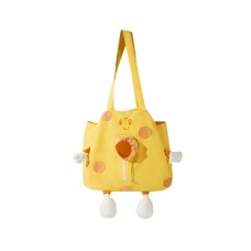 Сумка-переноска для кошек и собак 2404SXMJ3153 Сookies холщовая Yellow M