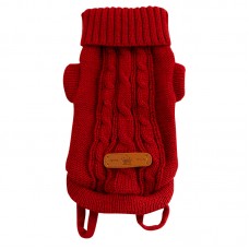 Свитер для собак и кошек 2410CGLK8029 Red M
