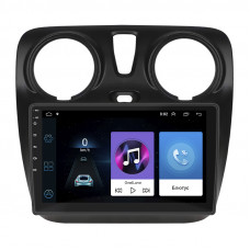 Штатная магнитола Lesko для Dacia Lodgy ver 2 2017-н.в экран 9" 1/16Gb Wi-Fi GPS Base