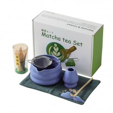 Набор Matcha SD5458 для приготовления чая матча 7 предметов Blue Набор Matcha SD5458 для приготовления чая матча 7 предметов Blue