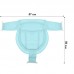Матрасик коврик для ребенка в ванночку с креплениями Bestbaby 331 Blue