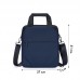 Сумка через плечо 809 вместительная на несколько отделений с ручками 31*27*7 см Dark Blue Сумка через плечо 809 вместительная на несколько отделений с ручками 31*27*7 см Dark Blue