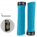 Грипсы велосипедные West Biking YP0804063 с двумя замками ручки на руль Blue