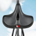 Cедло для велосипеда West Biking YP0801120 широкое Black