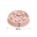 Миска для собак и котов Taotaopets 139903 для медленной еды Pink 18.5 cm