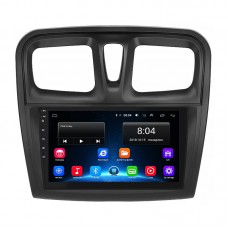 Штатная магнитола Lesko для Renault Logan II Рестайлинг ver 2 2018-н.в экран 9" 2/32Gb Wi-Fi GPS Base