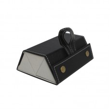 Футляр для хранения очков кладной органайзер-чехол подвесной Черный 3 отделения