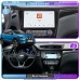 Штатная магнитола Lesko для Nissan Qashqai II Рестайлинг 2017-н.в. экран 10" 4/64 QLED CarPlay 4G Wi-Fi GPS 360 Prime