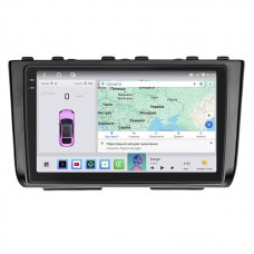 Штатная магнитола Lesko для Hyundai Creta I Рестайлинг 2020-2021 экран 9" 4/64 QLED CarPlay 4G Wi-Fi GPS 360 Prime